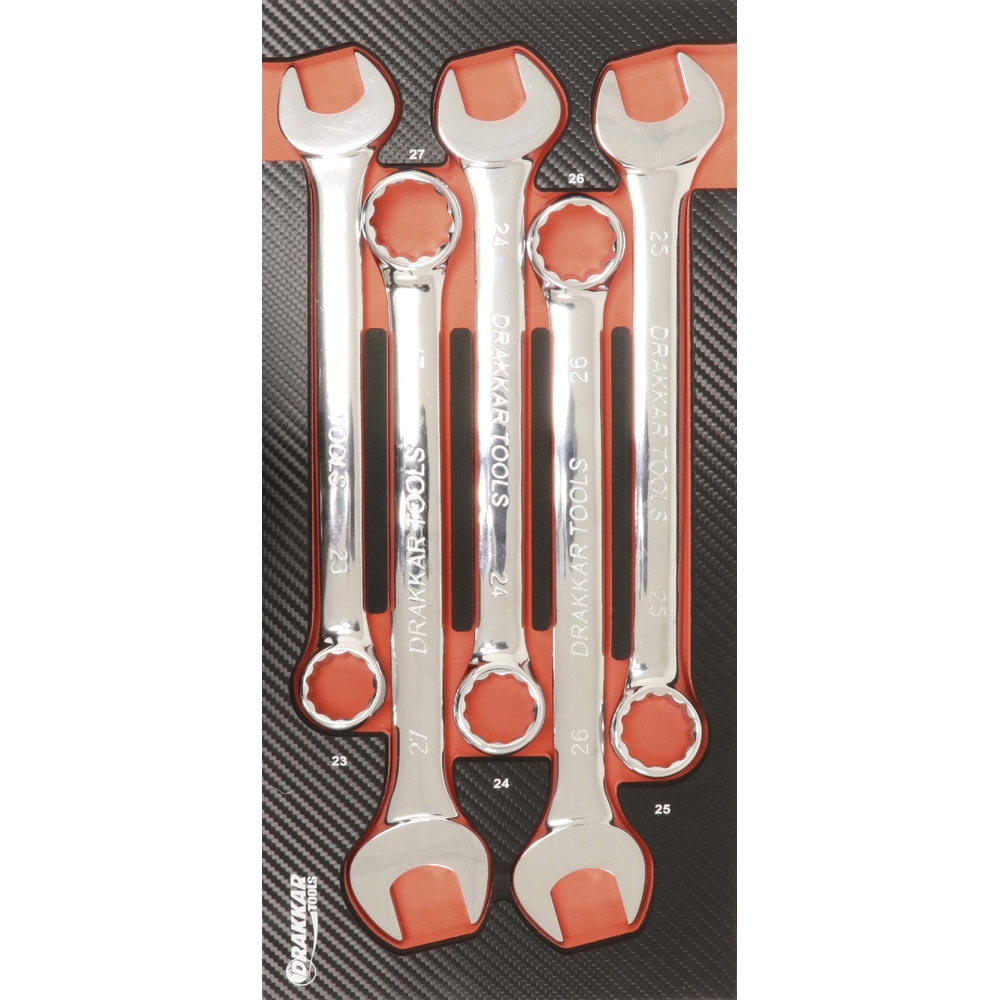 Module mousse finition carbone cles mixtes 23 DRAKKAR TOOLS - 09871