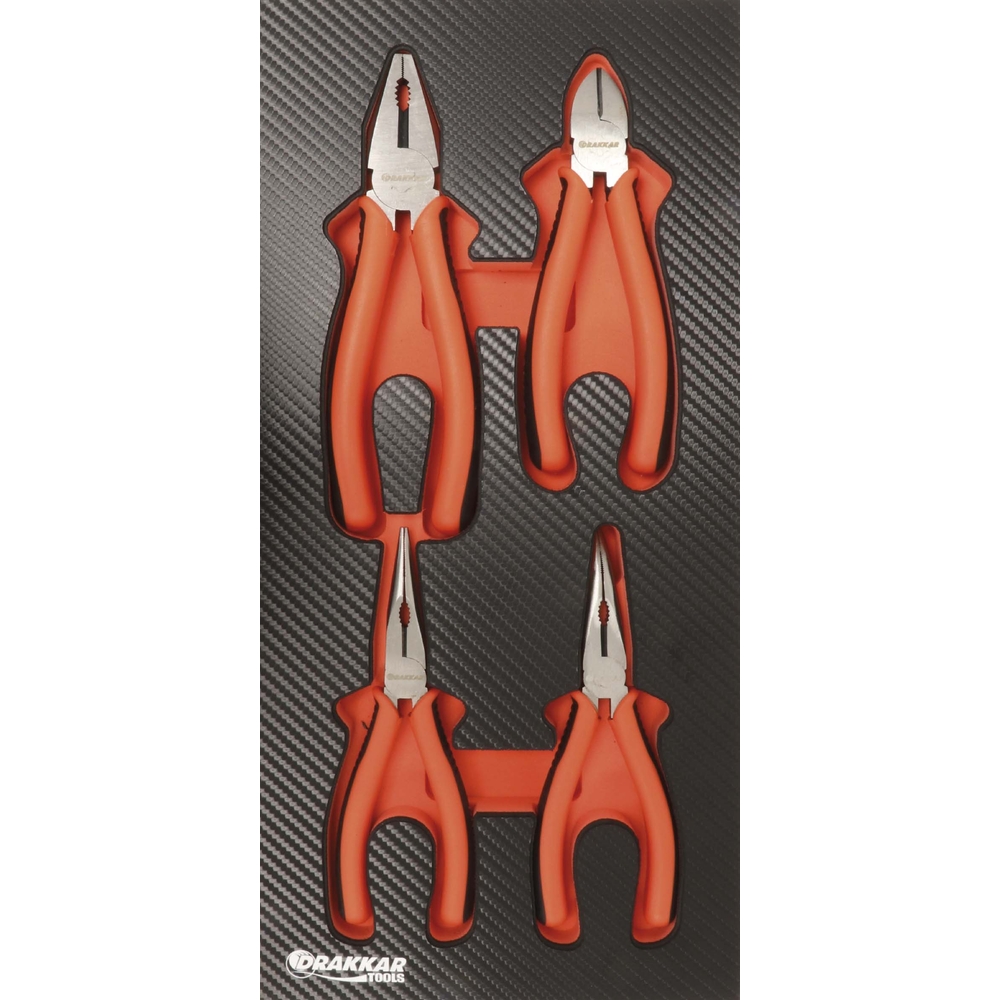 Module mousse finition carbone pinces classiques DRAKKAR TOOLS - 09877