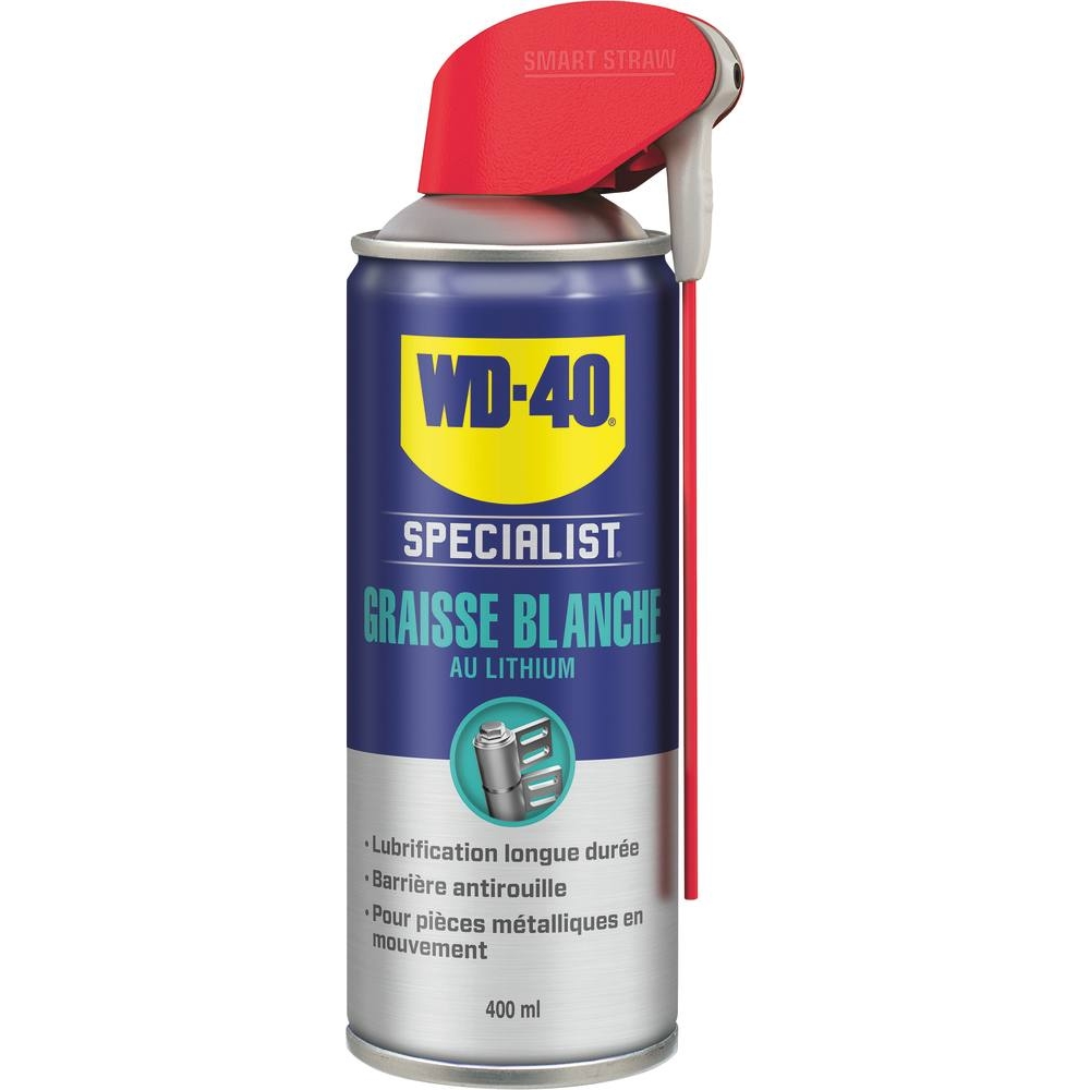 Graisse blanche avec tête 2 jets - aérosol 400ml WD-40 - 09980