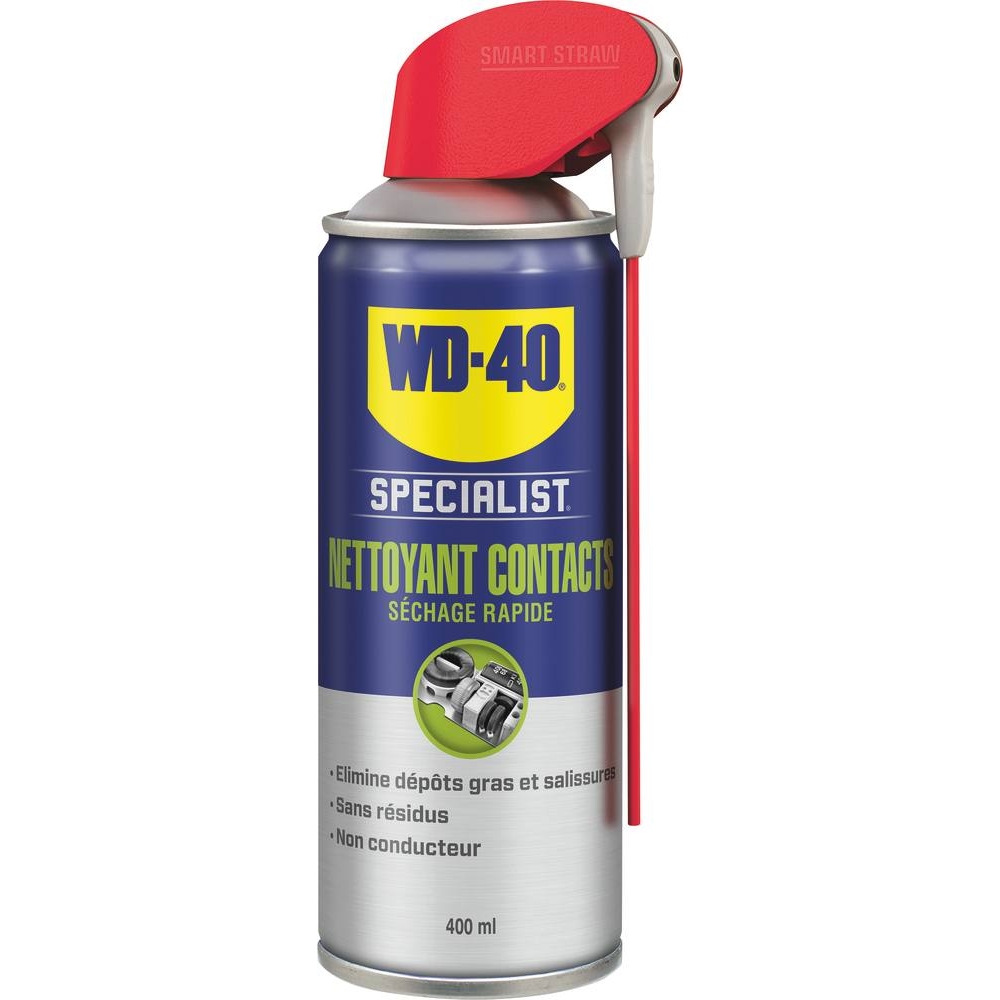 Nettoyant contact électrique avec tête 2 jets - aérosol 400ml WD-40 - 10061