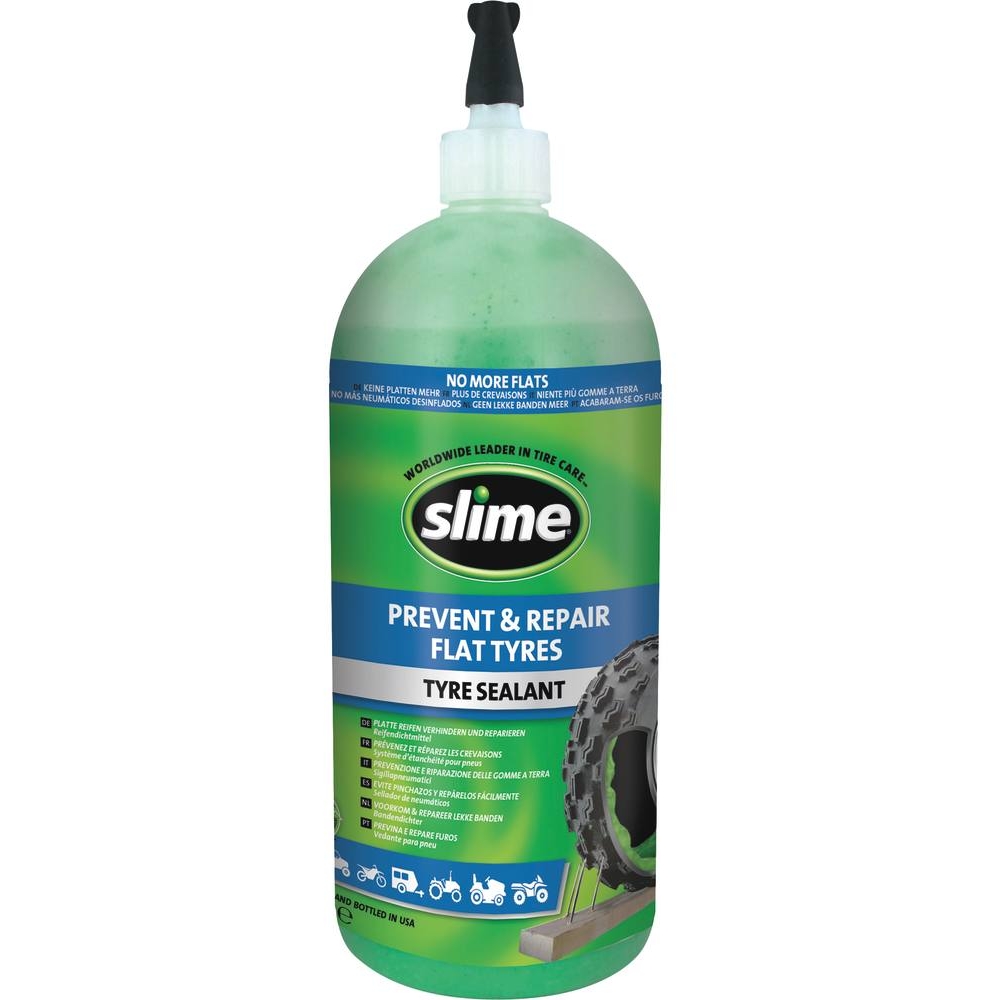 Gel anti-crevaison - bidon de 946ml - pneu tubeless SLIME - 10076