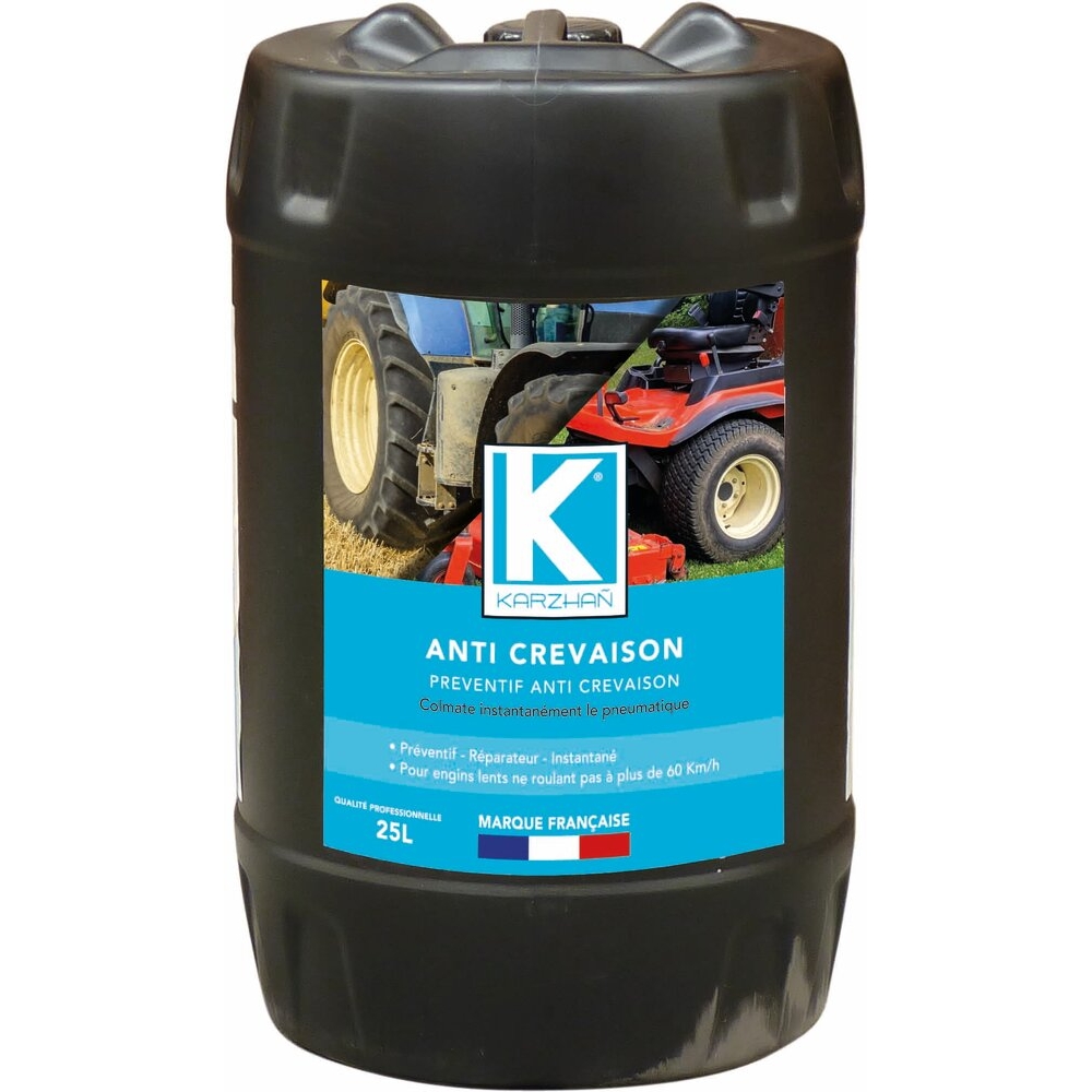 Gel anti-crevaison - tonnelet de 25L - pneu tubeless KARZHAN - 10082