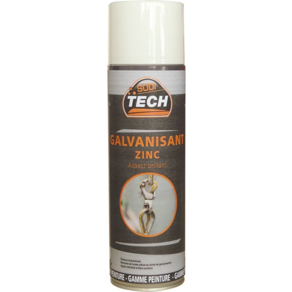 Galvanisant zinc aspect brillant 500ml SODITECH - 10170