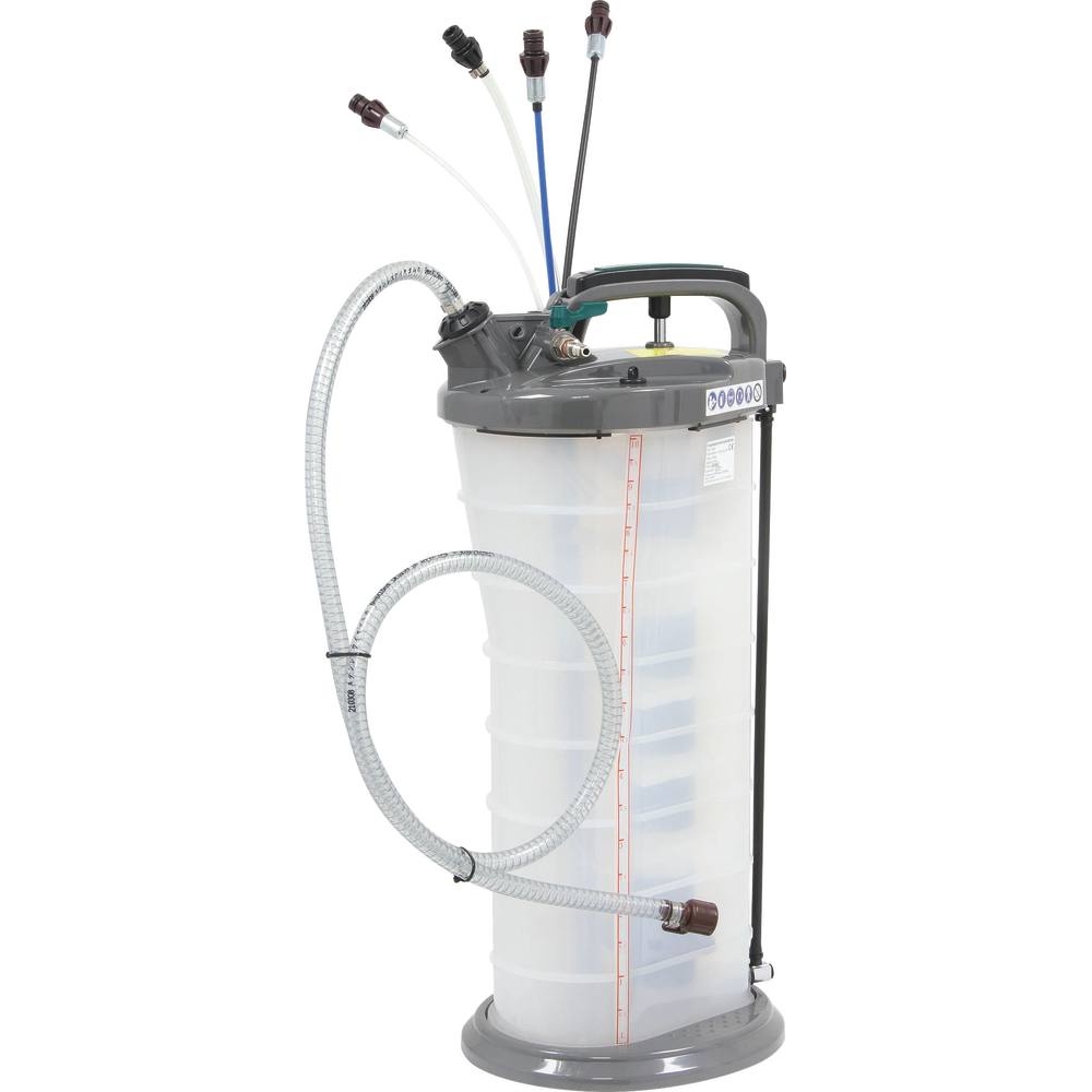 Vidangeur manuel/pneumatique par aspiration 9,5L DRAKKAR - 10238