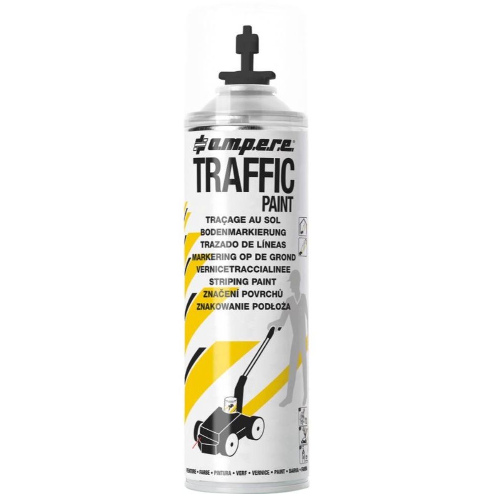 Aerosol 650ml traceur de ligne noir AMPERE - 10281