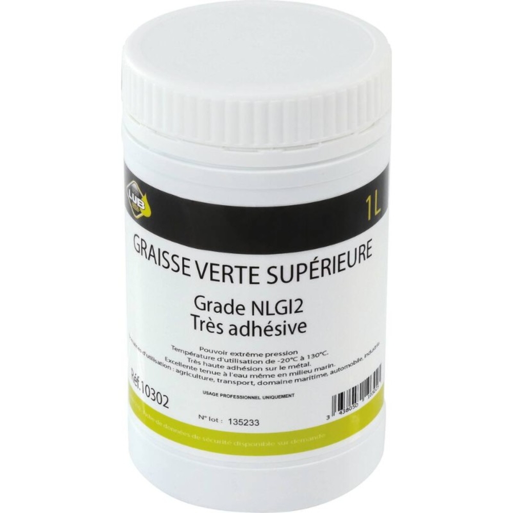 Graisse multiplex verte pot de 1l SODILUB - 10302