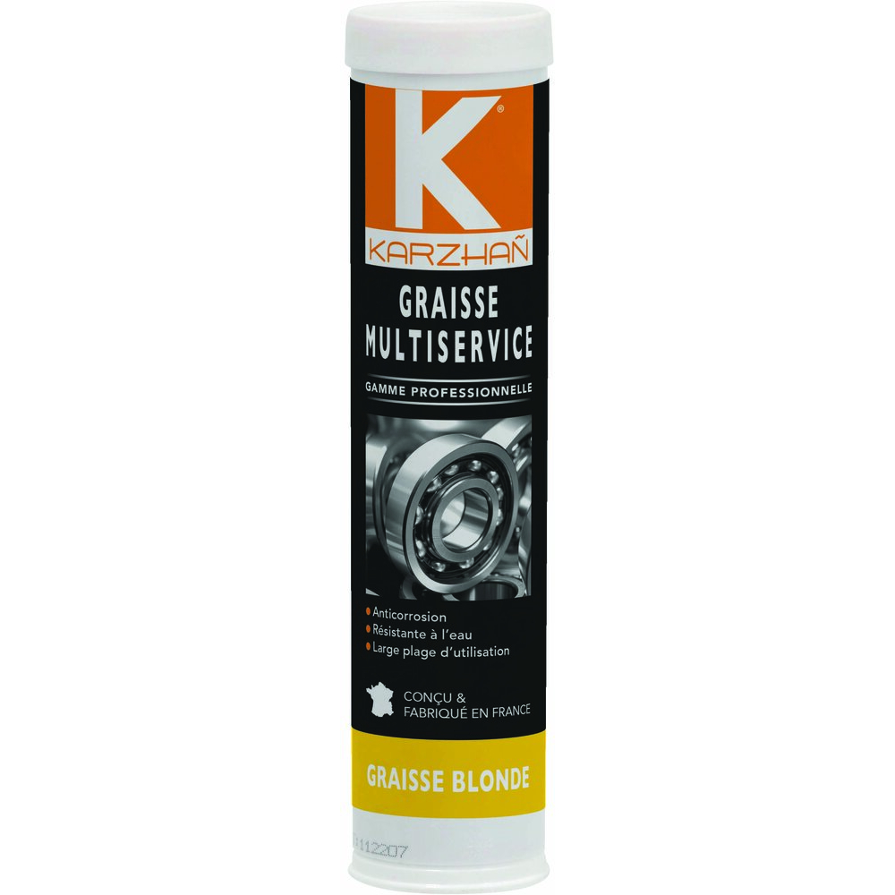 Graisse blonde multiservice - cartouche de 400g KARZHAN - 10315