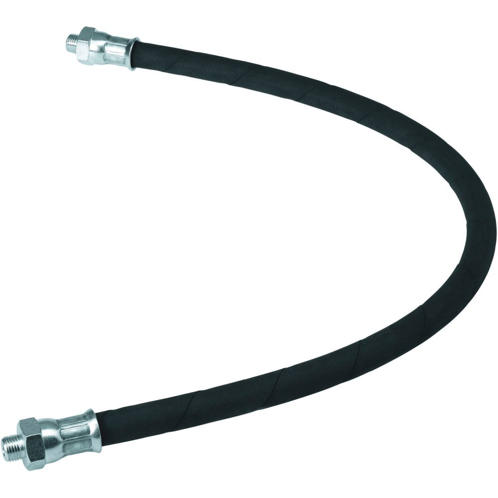 Flexible caoutchouc armé 12mm M10 500mm pour pompe à graisse UMETA - 10318