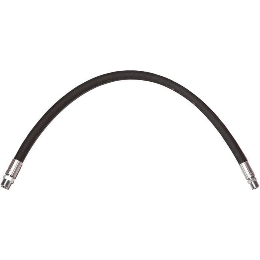 Flexible de liaison compresseur/cuve 1,6m avec raccord mâle 1/2