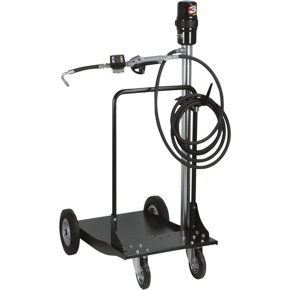 Ensemble pneumatique huile 20-60kg 3:1 avec pistolet digital et chariot 4 roues PIUSI - 10335