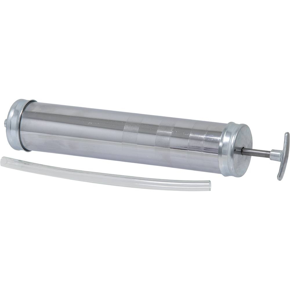 Seringue à huile acier 500ml avec tuyau 315mm STILKER - 10336