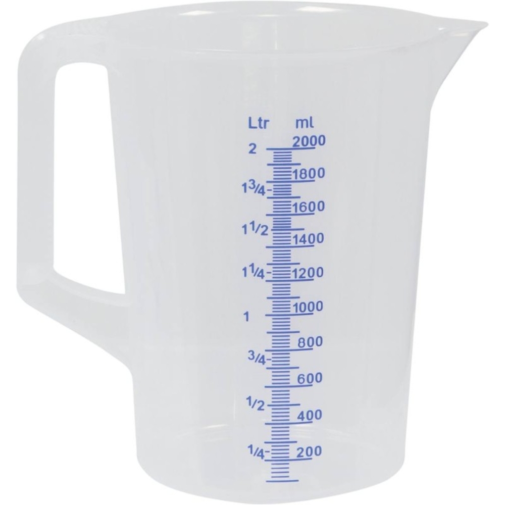 MESURE 2 LITRES GRADUEE-TRANSPARENT--10358