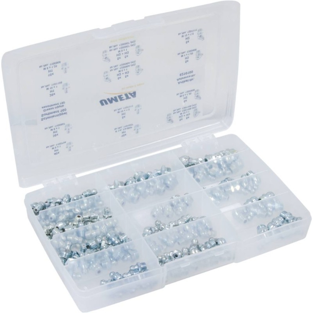 Coffret graisseurs 160 pcs SODILUB - 10369
