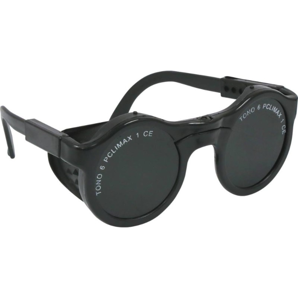 Lunettes de soudage rondes avec protection laterales CLIMAX - 10413