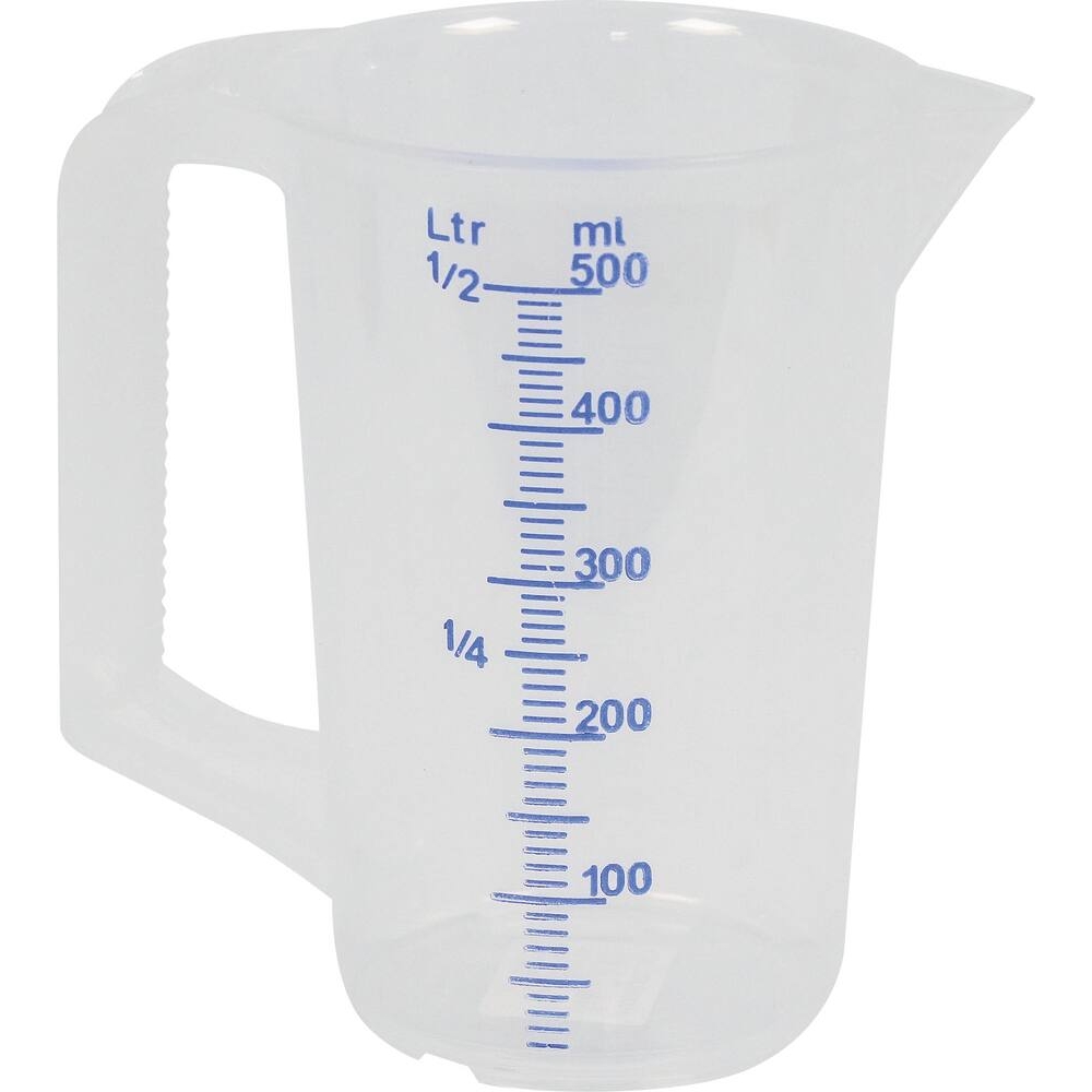 Mesure graduée translucide 500ml - 10480