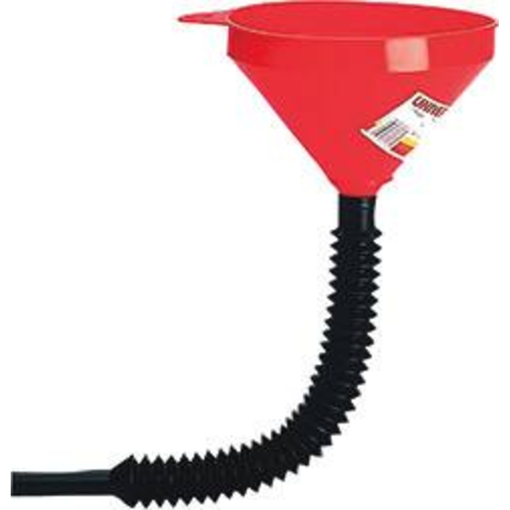 Entonnoir droit 200mm avec flexible plastique 400mm et filtre DRAKKAR - 10488