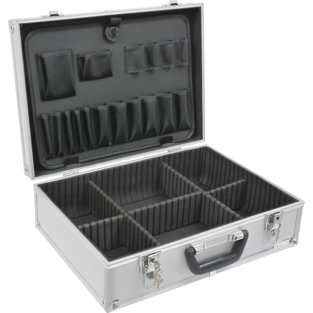 Valise de rangement en aluminium 457x330x155mm STILKER - 10513