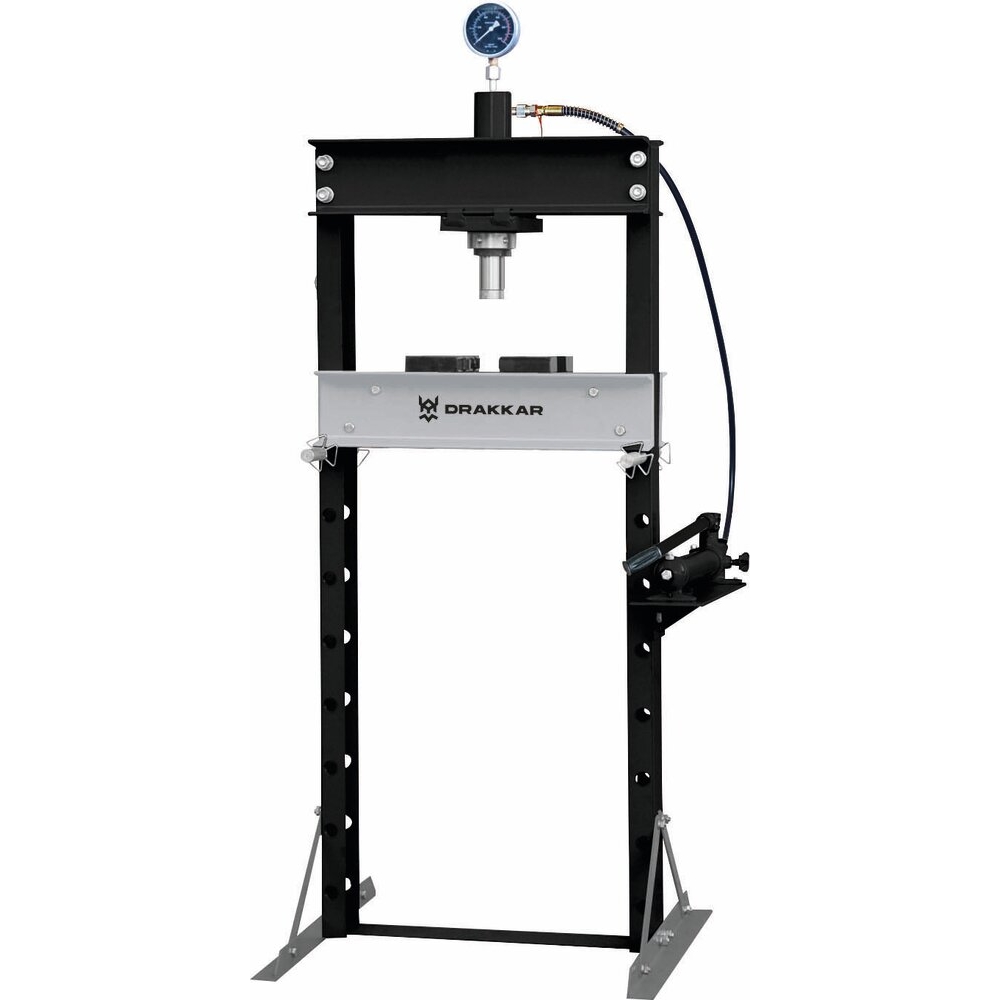 Presse d'atelier manuelle 20T bâti boulonné DRAKKAR - 10521