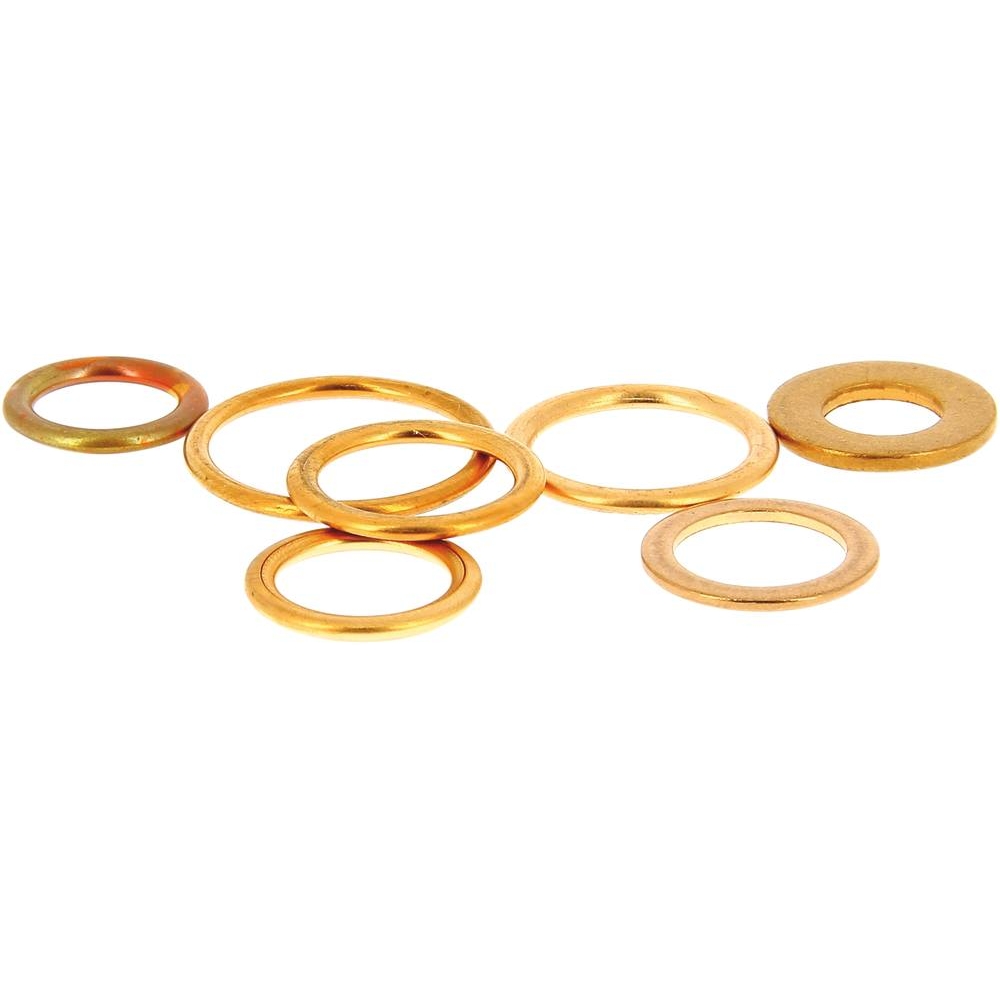 Joint de bouchon de vidange de 10 à 22mm - de 7 pcs - 10605