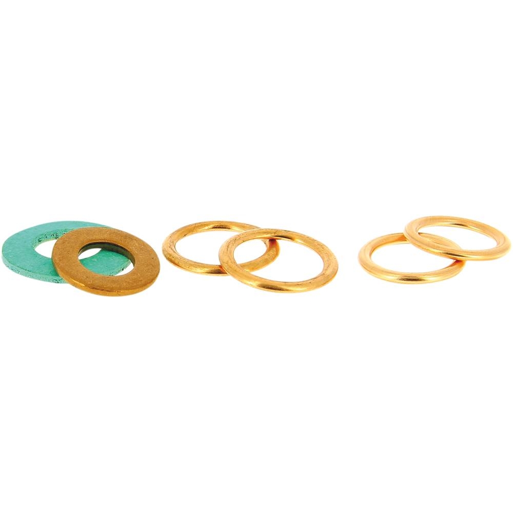 Joint de bouchon de vidange de 10 à 16mm - de 6 pcs - 10606