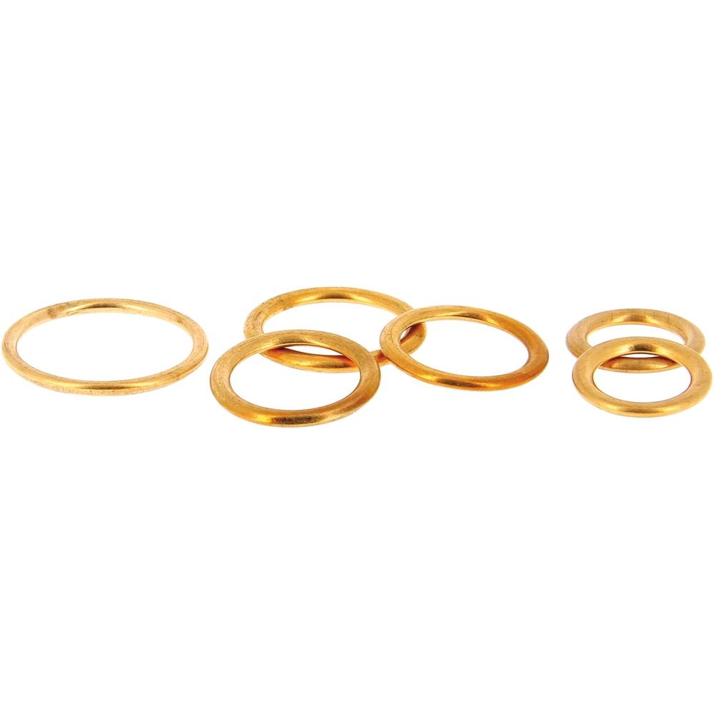 Joint de bouchon de vidange de 12 à 22mm - de 6 pcs - 10609