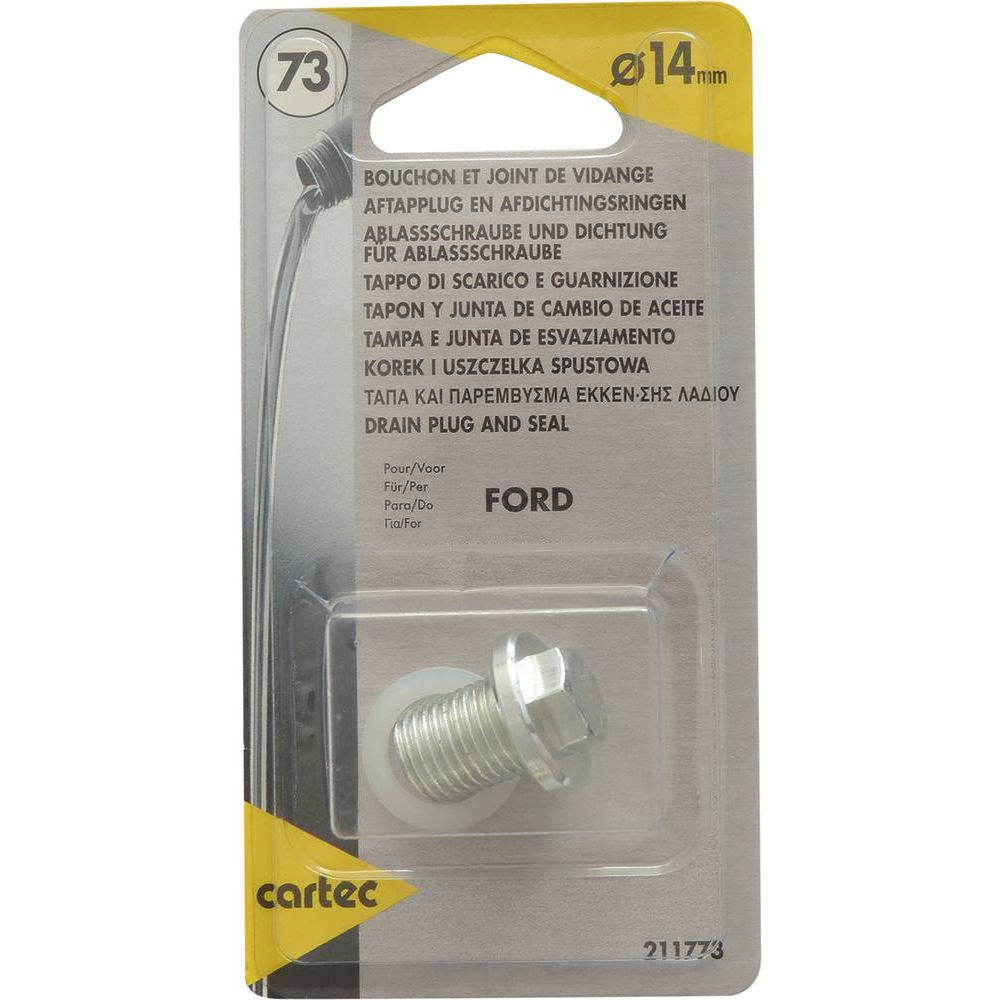 Bouchon de vidange M14 et 2 joints - - 10626