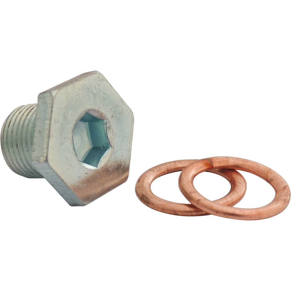 Bouchon de vidange M14 et 2 joints métalloplastiques - - 10632