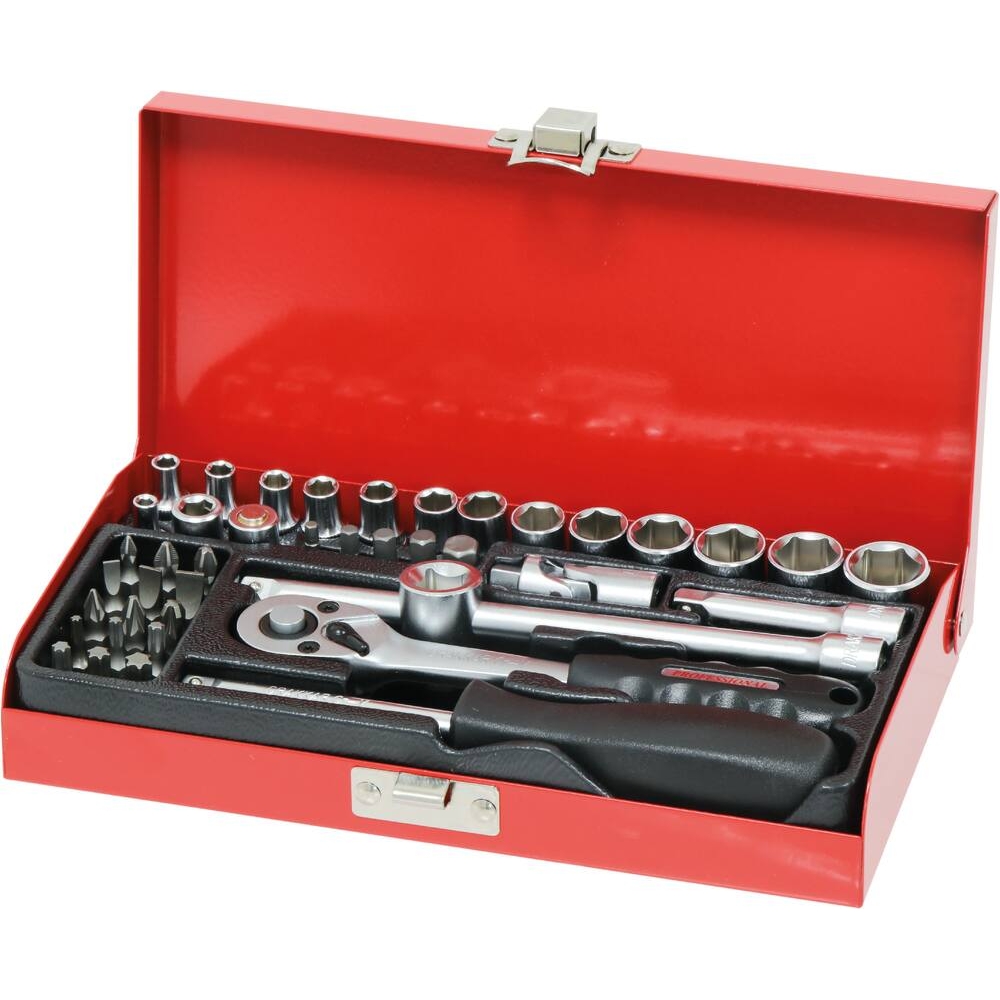 Coffret de douilles 1/4