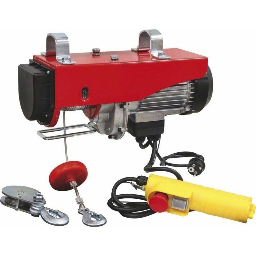 Palan électrique à câble 230V 500/990kg câble 18m DRAKKAR - 10807