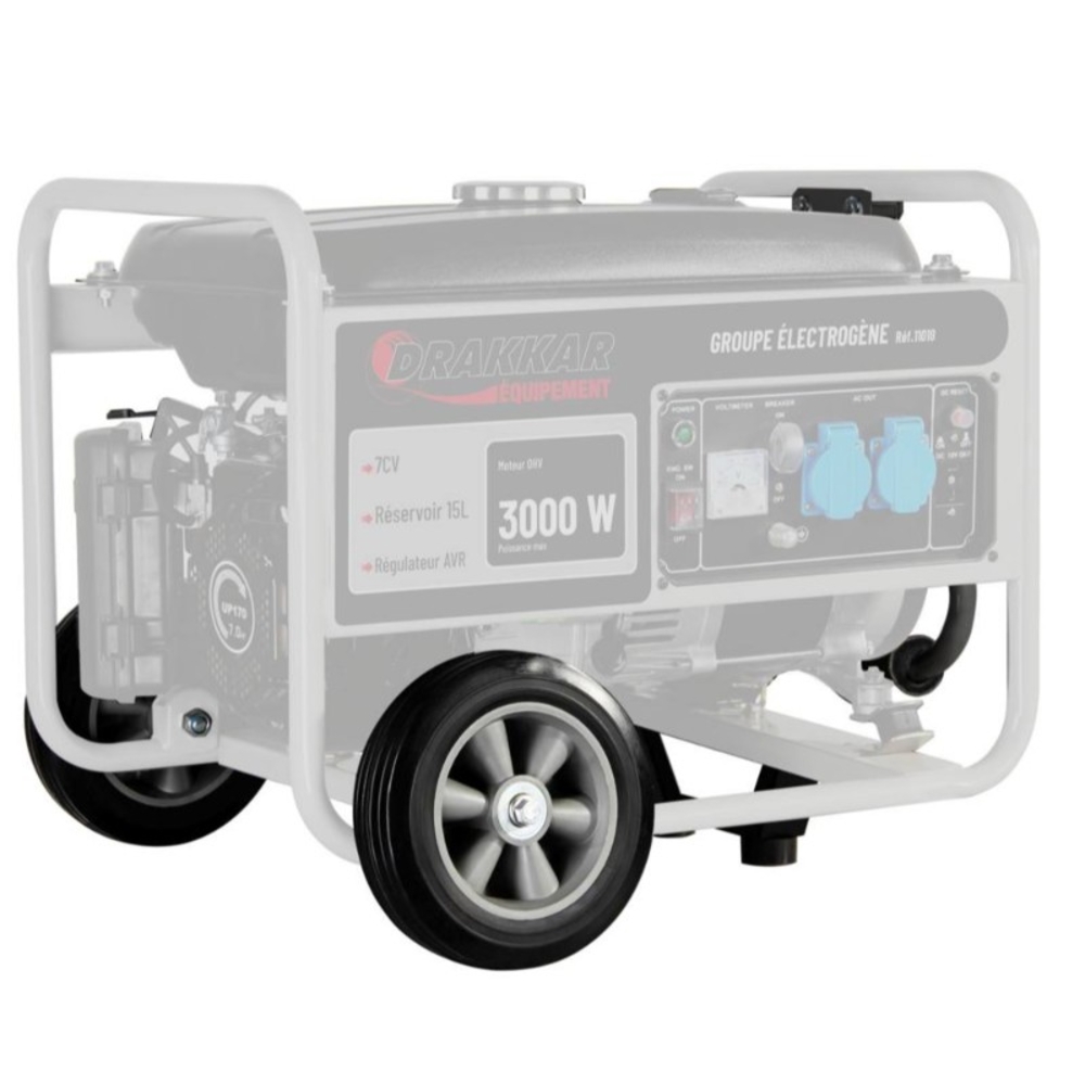 Kit brouette pour groupe électrogène DRAKKAR EQUIPEMENT - 11029