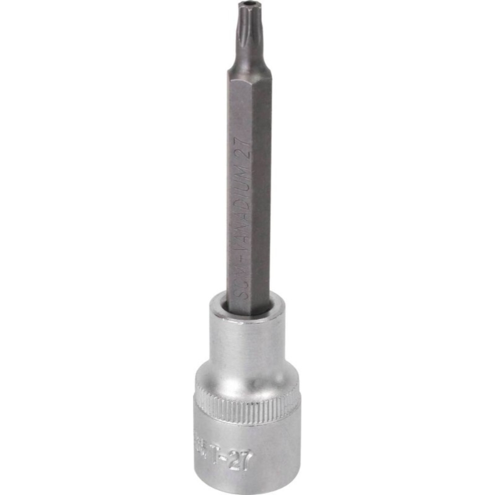 Douille 100mm embout torx perce 1/2' taille t27 dt DRAKKAR TOOLS - 11110