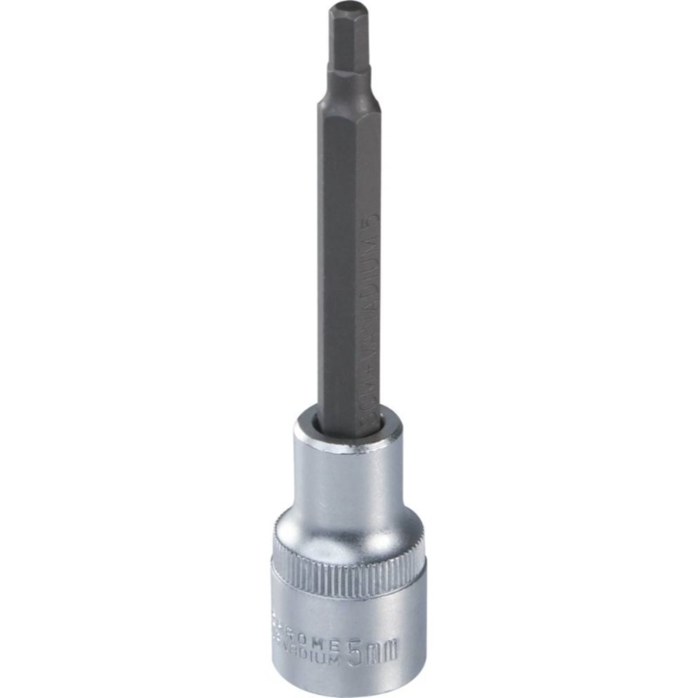 Douille 100mm embout hexagonal 6 pans 1/2' taille 5mm dt DRAKKAR TOOLS - 11128