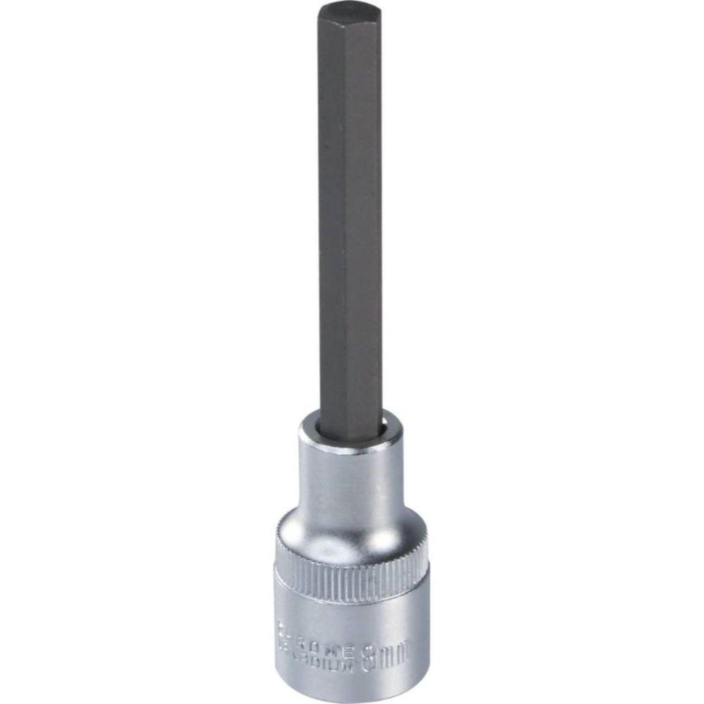 Douille 100mm embout hexagonal 6 pans 1/2' taille 8mm dt DRAKKAR TOOLS - 11132