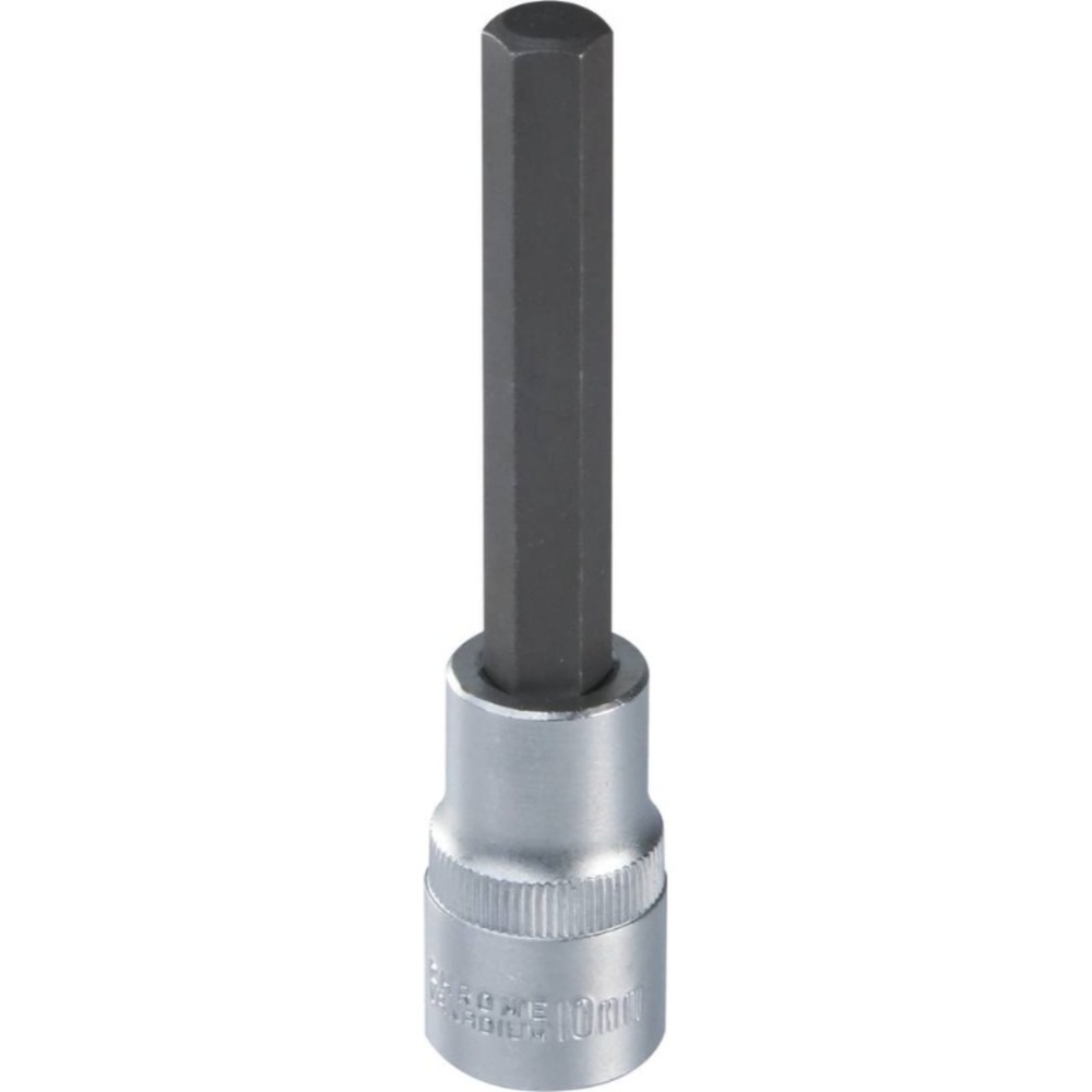 Douille 100mm embout hexagonal 6 pans 1/2' taille 10mm dt DRAKKAR TOOLS - 11134