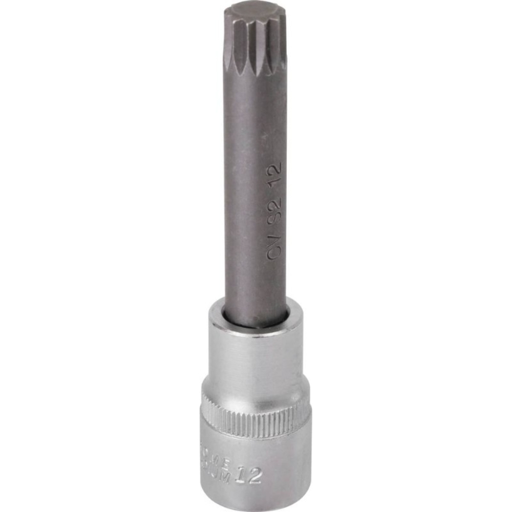 Douille 100mm embout x2n 1/2' taille 12mm dt DRAKKAR TOOLS - 11143