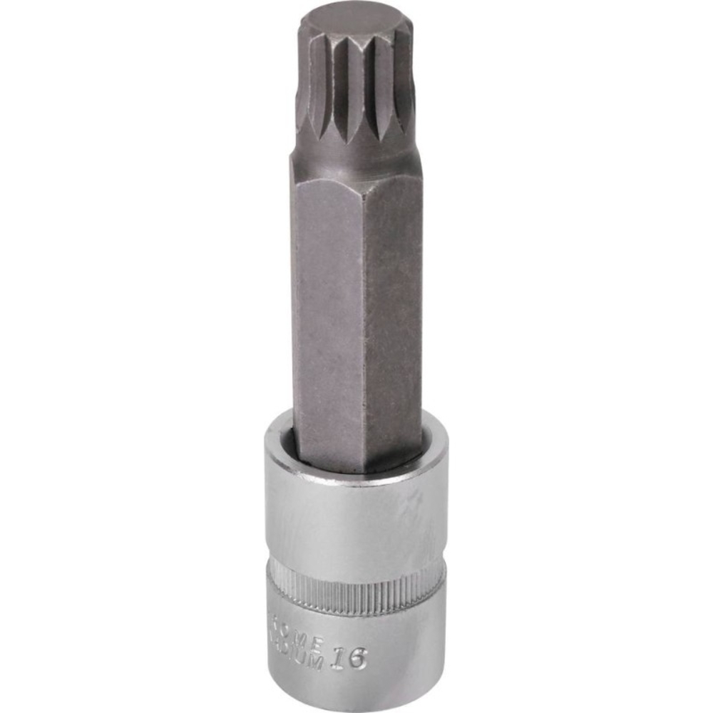 Douille 100mm embout x2n 1/2' taille 16mm dt DRAKKAR TOOLS - 11145