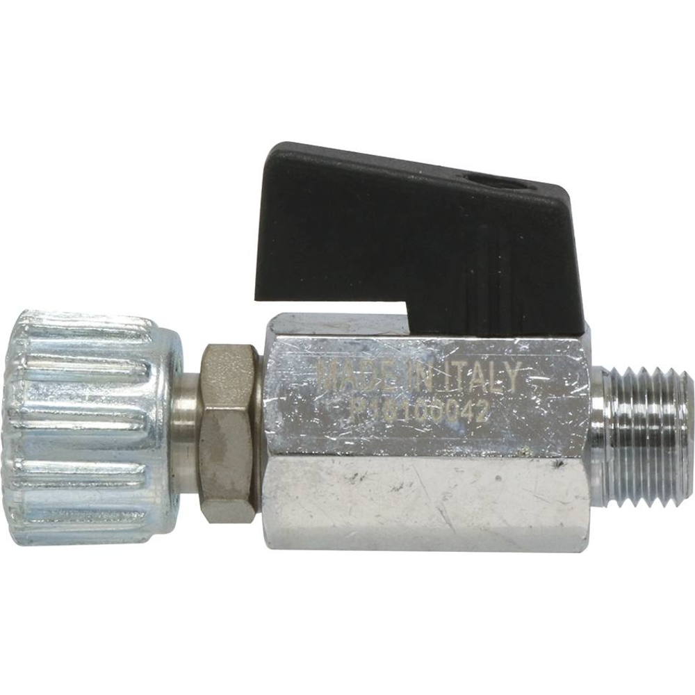 Robinet de ligne 1/4 de tour mâle 1/4