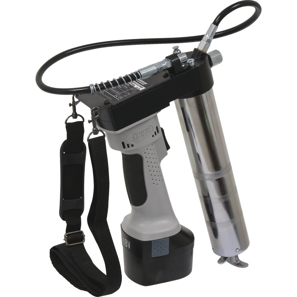 Pompe à  graisse 18V avec 2 batteries Ni-Mh DRAKKAR - 11432