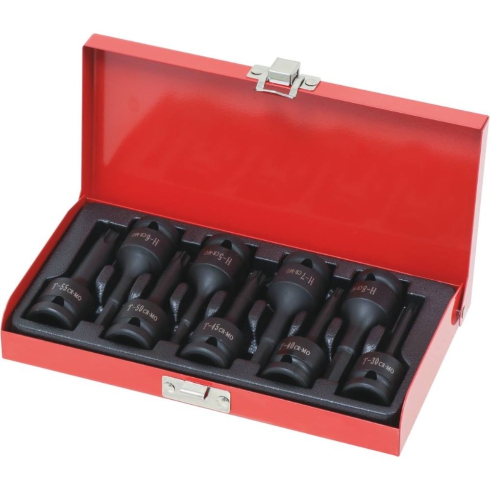 9 embouts a chocs male DRAKKAR TOOLS - 11436
