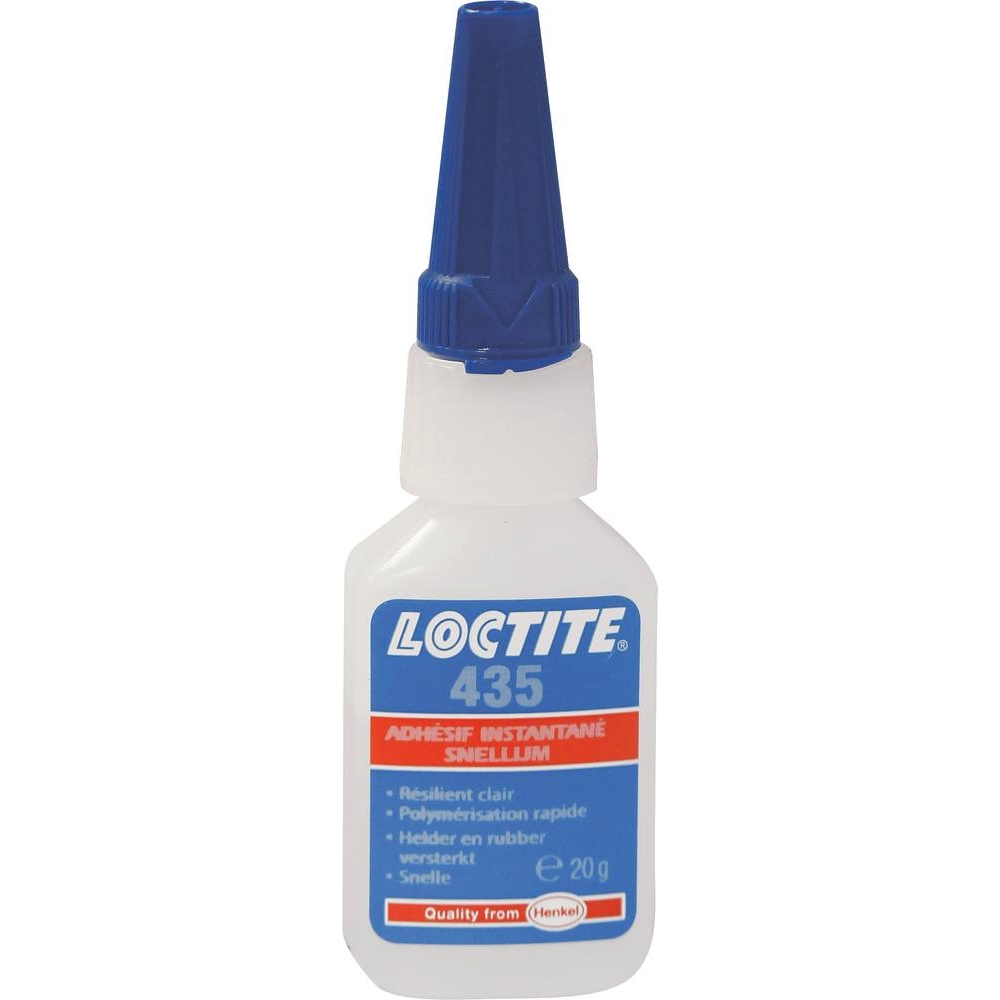 Colle liquide cyanoacrylate 435 - tube de 20g LOCTITE - 11596