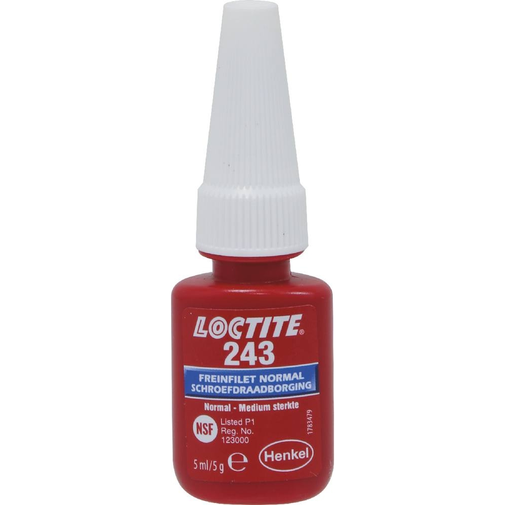 Frein filet normal 243 - flacon de 5ml LOCTITE - 11625