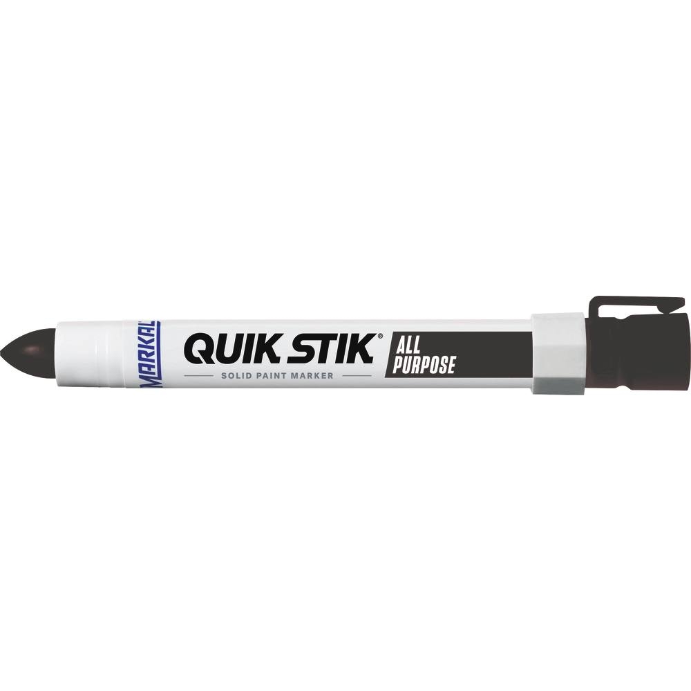 Bâton de peinture solide QUIK STIK ALL PURPOSE noir tube à molette MARKAL - 11646