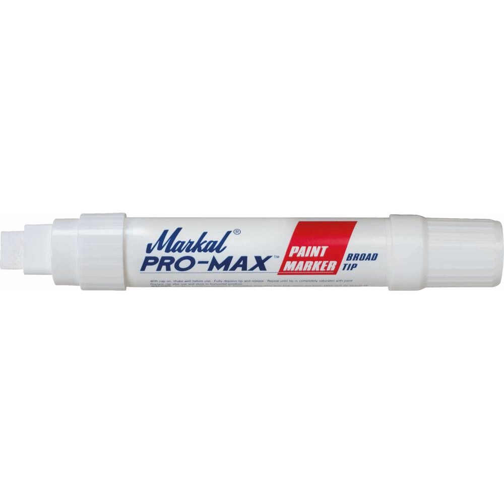 Feutre à peinture liquide permanent blanc pointe extra large MARKAL - 11662