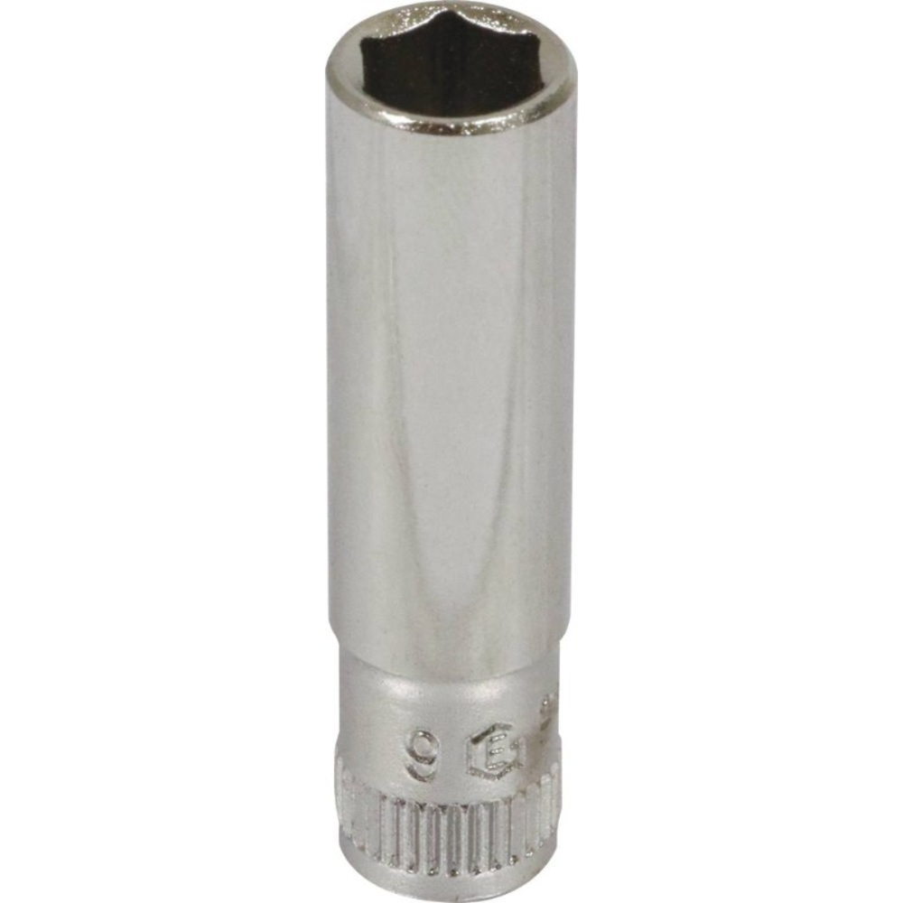 Douille longue 1/4 l50mm taille 9 dt /carte DRAKKAR TOOLS - 11836