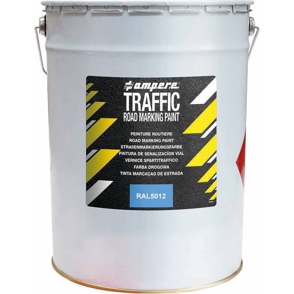 Peinture routière RAL 5012 bleu - Pot de 5kg AMPERE - 11899