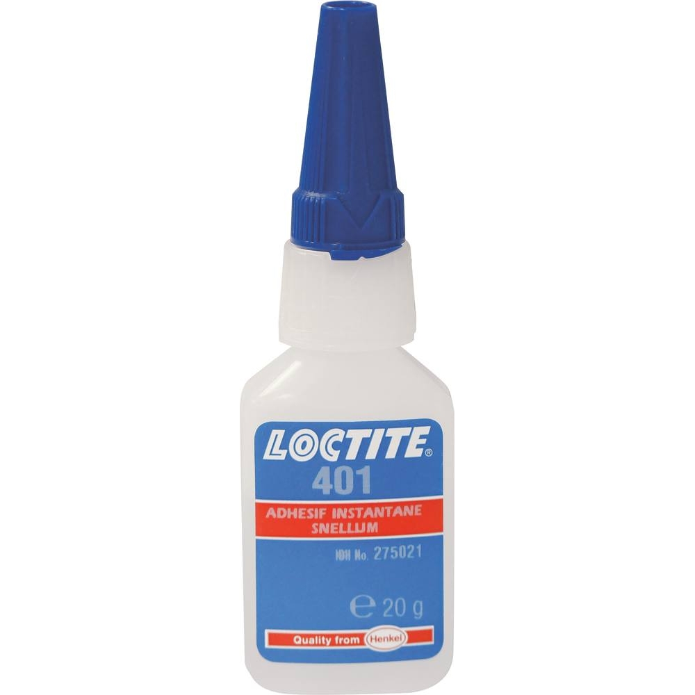 Colle liquide instantanée 401 - flacon de 20g LOCTITE - 11940