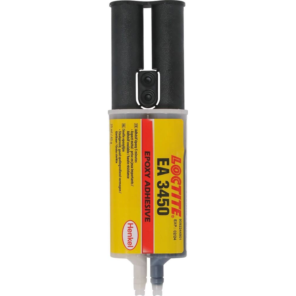 Résine poxymatic acier EA3450 - seringue 24ml LOCTITE - 11970
