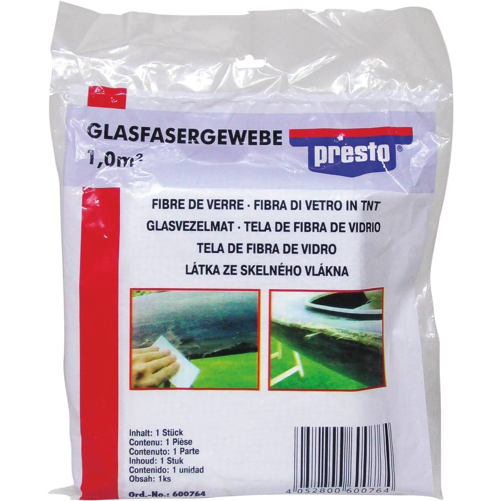 Tissu fibre de verre tissage épais - sachet avec tissu 1250x800mm PRESTO - 12017