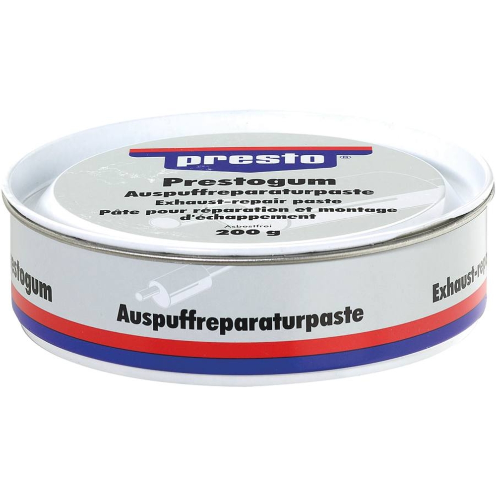 Mastic de réparation d'échappement - boîte de 200g PRESTO - 12023