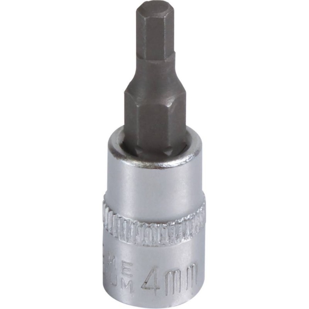 Douille 37mm embout hexagonal 6 pans 1/4' taille 4mm dt DRAKKAR TOOLS - 12089